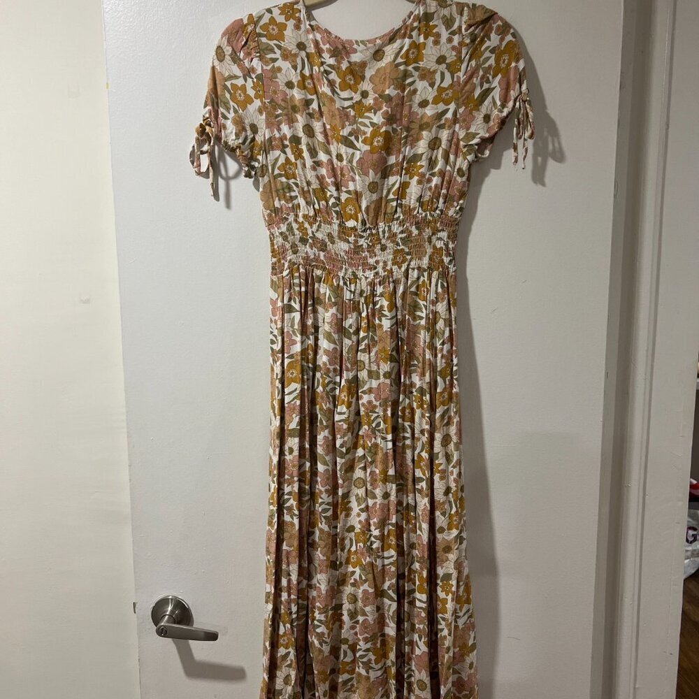🌸 Simplee Floral Midi Dress | Size M | Boho Chic 🌸 - Picture 6 of 11